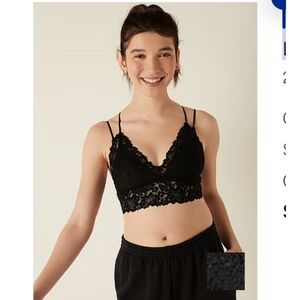 PINK Wink by VS
Lace Longline Bralette